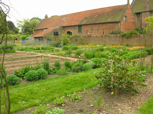 kitchen garden at Osterley Park